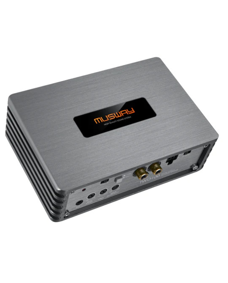 MUSWAY TWO.100 DIGITAL 2 CHANNEL AMPLIFIER | 185 WATT RMS